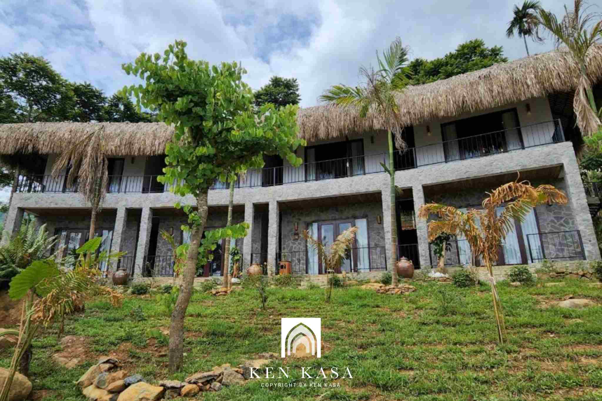 Mẫu nhà homestay 2 tầng Pù Luông Bocbandi Retreat